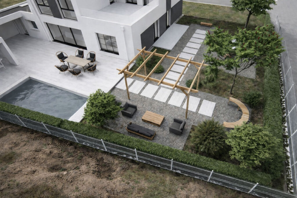 Einfamilienhaus_Sommerei_Lozovan_Ion_garten